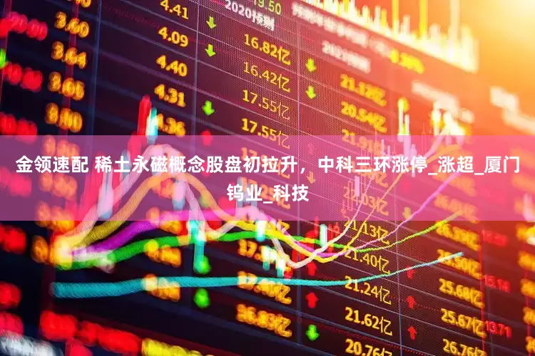 金领速配 稀土永磁概念股盘初拉升，中科三环涨停_涨超_厦门钨业_科技