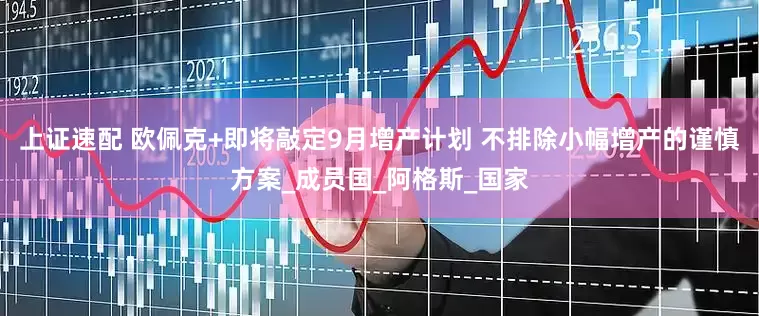 上证速配 欧佩克+即将敲定9月增产计划 不排除小幅增产的谨慎方案_成员国_阿格斯_国家